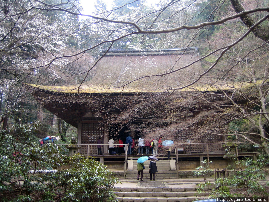 один из внутренних храмов Уда, Япония