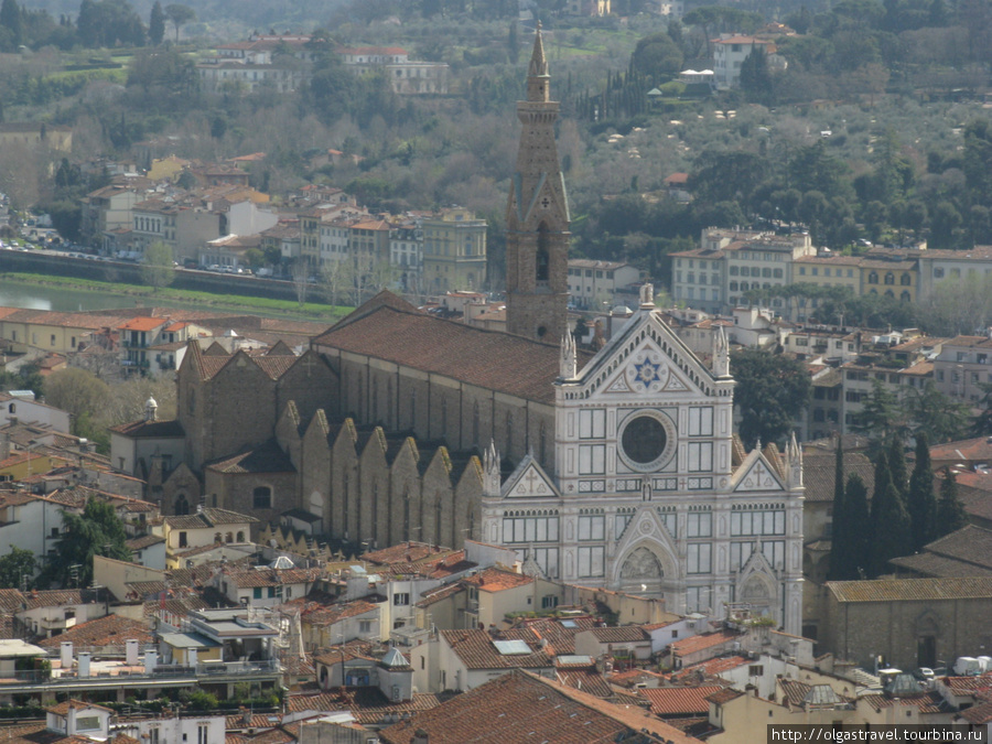 Церковь Санта Кроче. Флоренция, Италия