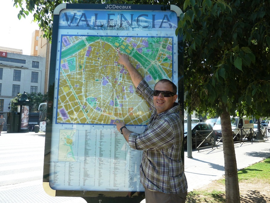 Наш маршрут Валенсия, Испания