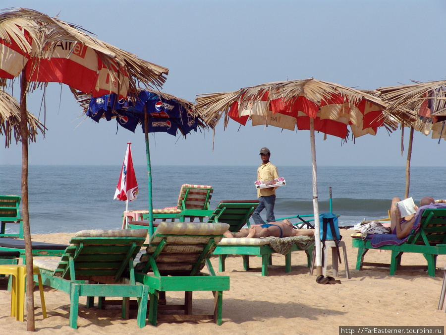 Пляжный отдых в Калангуте Калангут, Индия
