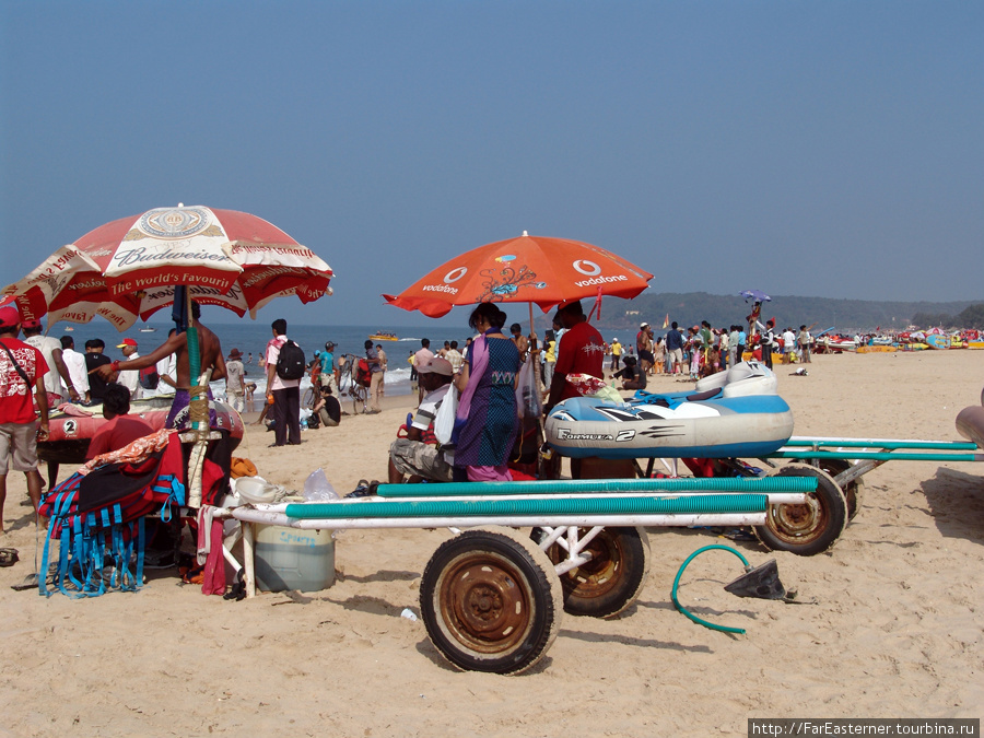 Пляжный отдых в Калангуте Калангут, Индия