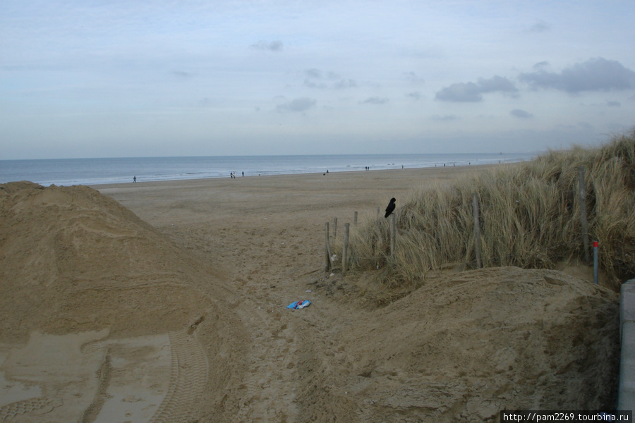 Пляж в Гааге. Северное море Гаага, Нидерланды