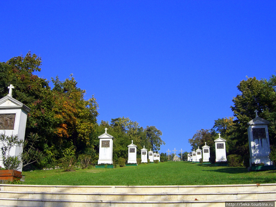 Памятник Голгофа Тихань, Венгрия