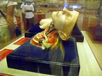 В Музее медицины в Мехико — макет головы