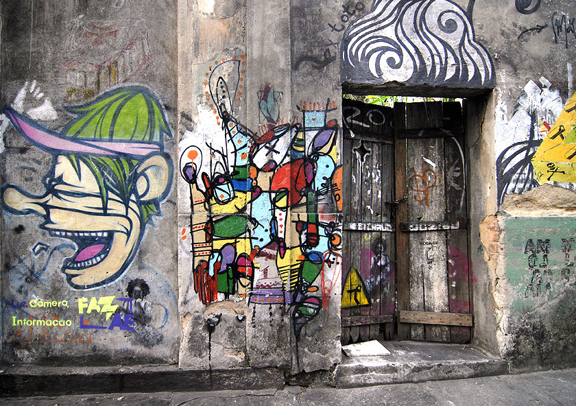 Граффити Рио-де-Жанейро Рио-де-Жанейро, Бразилия