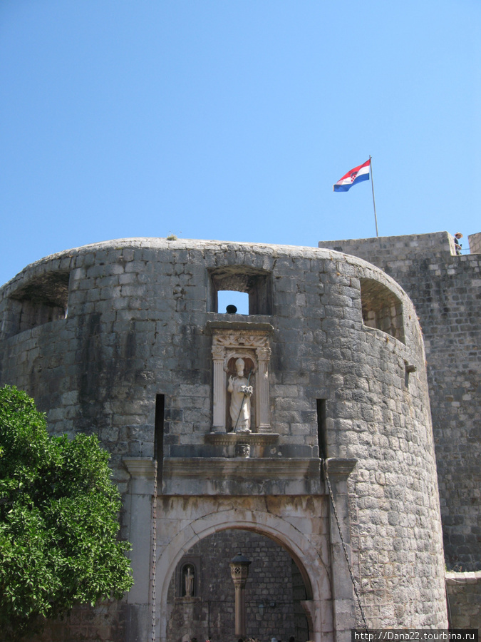 Городские ворота Пиле Дубровник, Хорватия