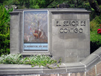 В парке Девы Марии Гваделупской в Мехико