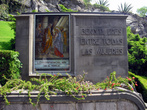 В парке Девы Марии Гваделупской в Мехико