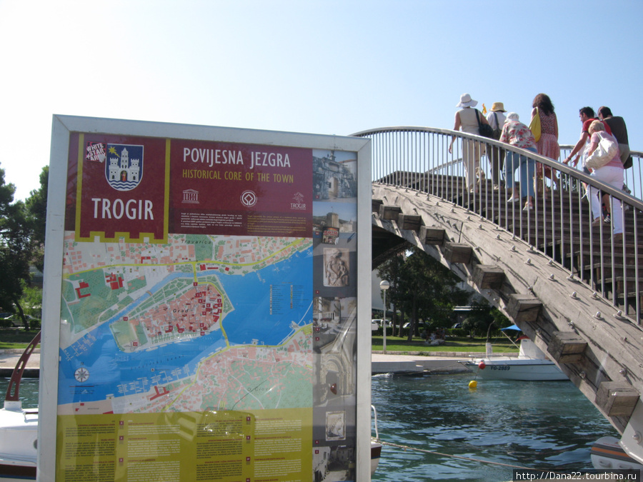 Портал в прошлое Трогир, Хорватия