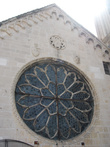 Розетка кафедрального собора Святого Ловро