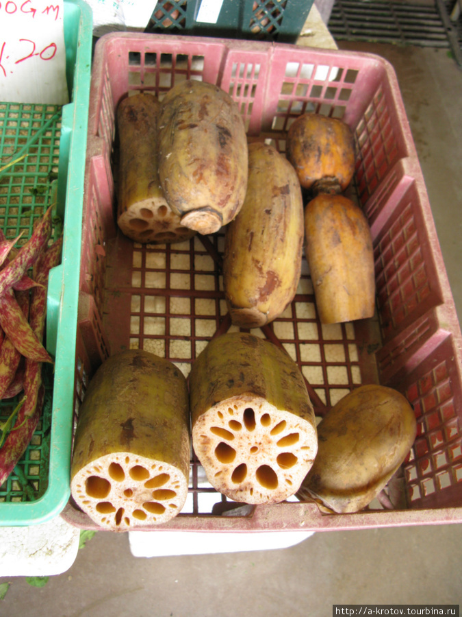 Какие-то странные овощи Серембан, Малайзия