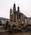 Костел Всех Святых — Костница и кладбище рядом