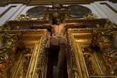 Santo Cristo Mutilado. Образ лишился ног во время гражданской войны
