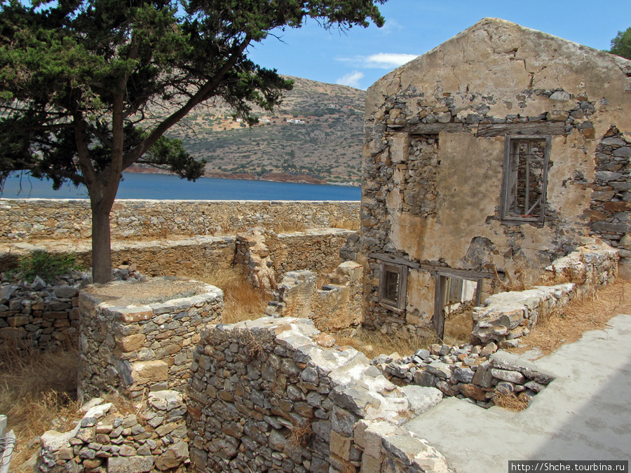 Крепость Спинолонга Спиналонга остров, Греция