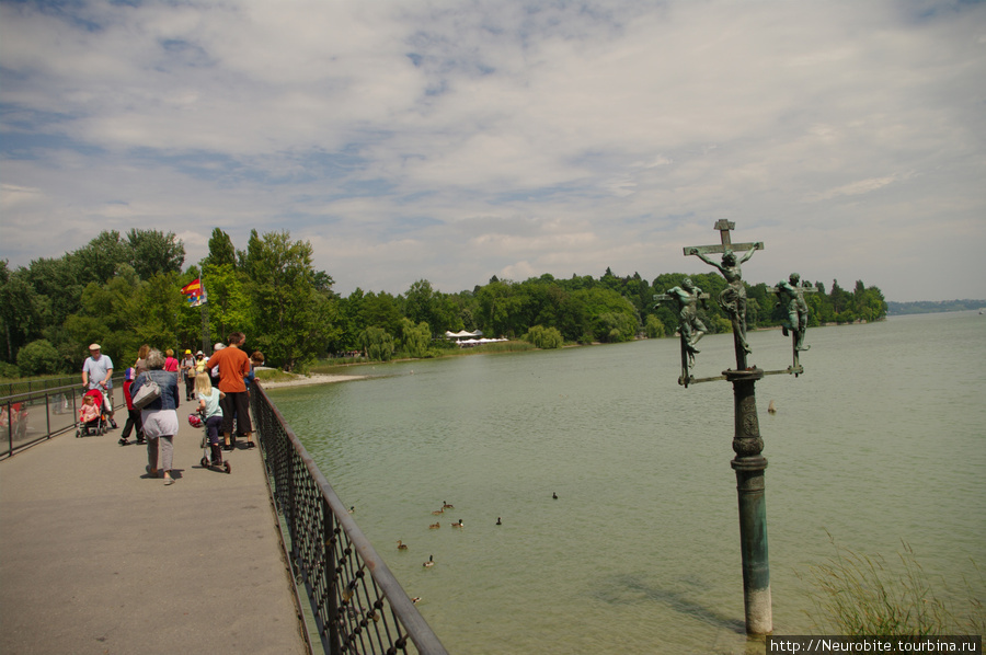 Остров Майнау на Боденском озере  - 3 часа в раю Остров Майнау, Германия