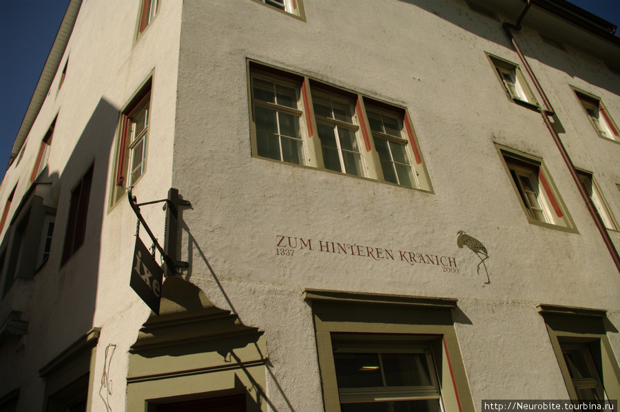 Констанц - город самых старых расписных домов Констанц, Германия