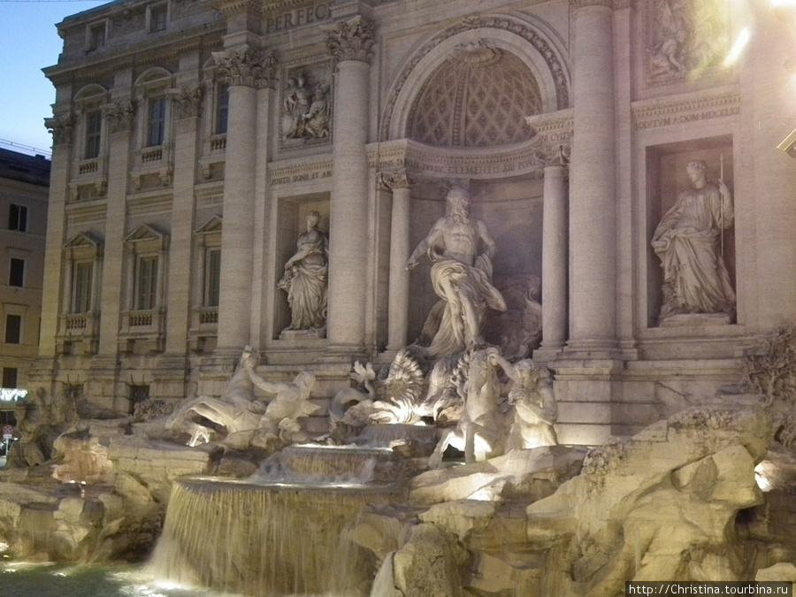 Любимый фонтан в Риме. Рим, Италия