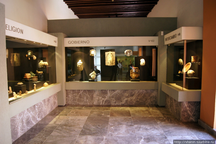 В Археологическом музее в Пуэбле Пуэбла, Мексика