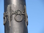Чугунная колонна в ознаменование Полтавской битвы
