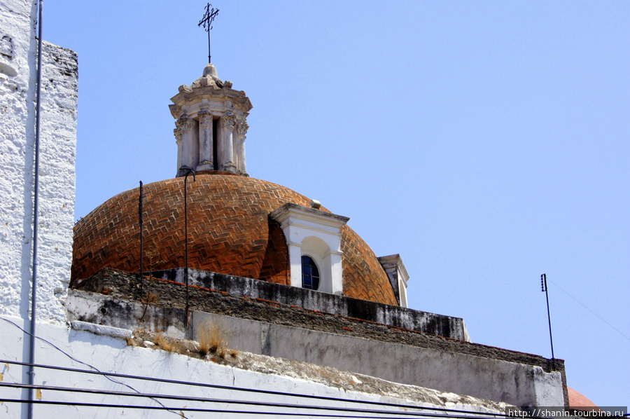 Купол церкви Пуэбла, Мексика