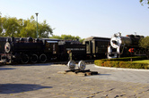 В музее железнодорожной техники в Пуэбле