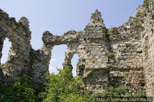 Руины замка. (фото не мое) Середне, Украина