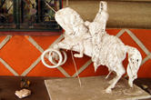 Скульптура в доме художника в Пуэбле