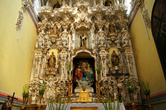 В церкви монастыря кармелиток в Пуэбле