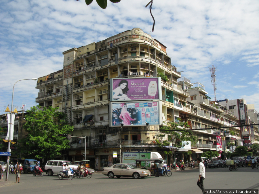 Улица в Пномпене Пномпень, Камбоджа