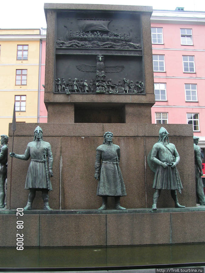 Памятник морякам Берген, Норвегия