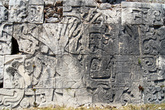Рисунки на камне, Большое поле для игры в мяч, Чичен-Ица
