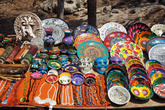 Сувенирная посуда для туристов в Чичен-Ице