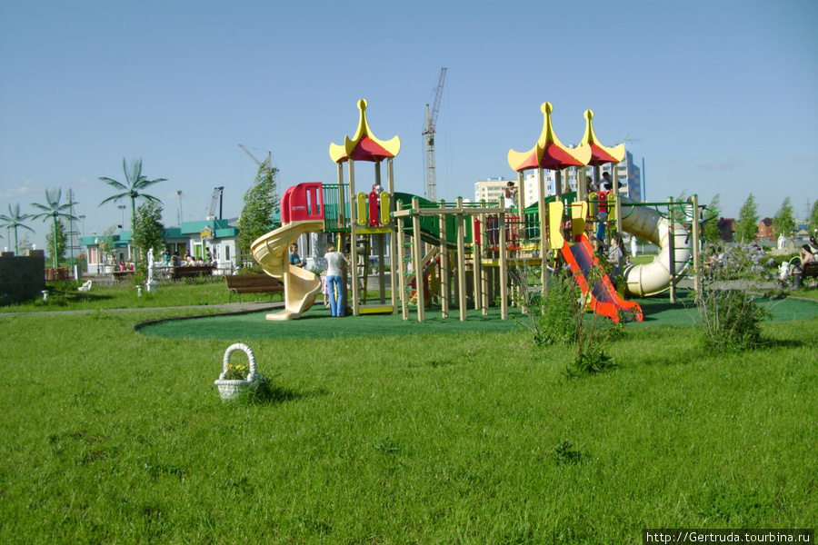 Детская площадка. Ульяновск, Россия