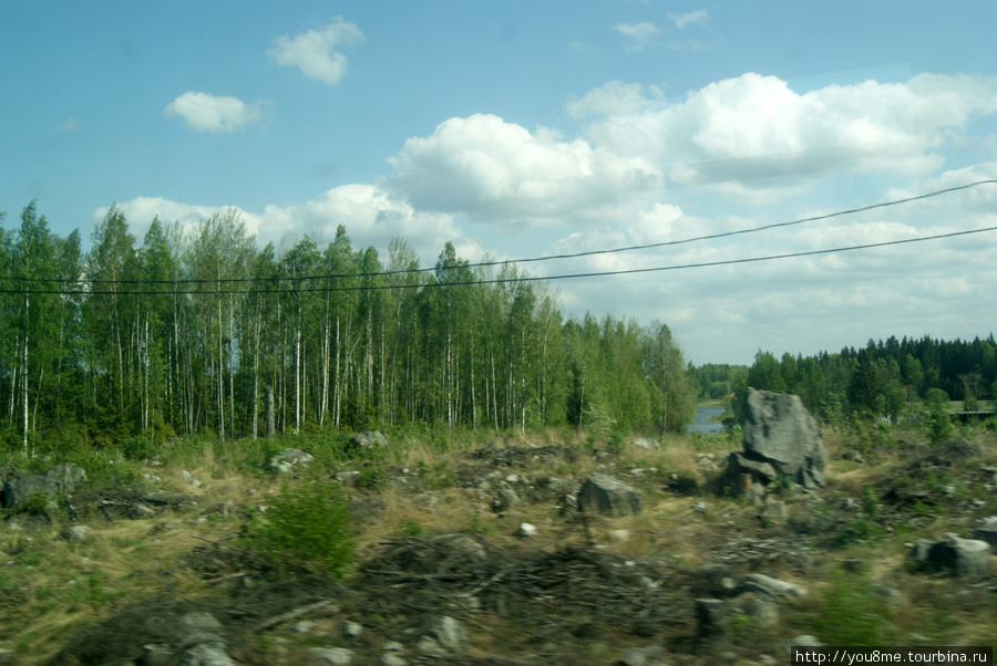 Дорога из Тампере в Пори, или Туда и обратно Пори, Финляндия