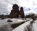 Воскресенский собор.
Действующий православный храм, построенный в конце 19 века. Первый камень фундамента заложил Александр III.