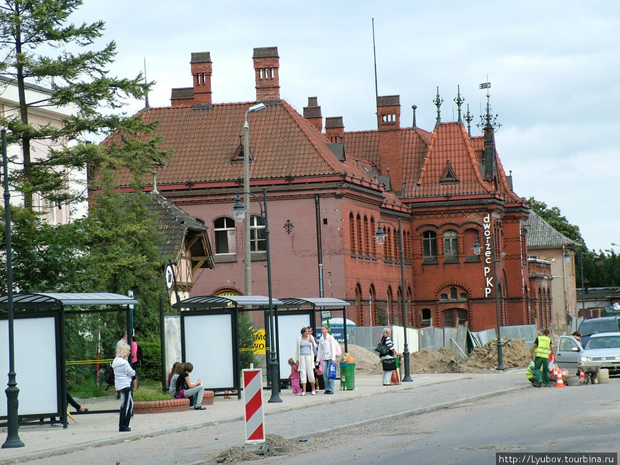 вокзал в Мальборке Мальборк, Польша