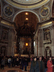 Ватикан. Собор Св.Петра. Место захоронения Св.Петра.