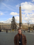 Ватикан. Египетский обелиск на площади Св.Петра.
