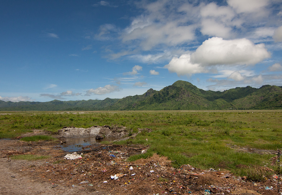 Самое начало пути — свалка мусора Остров Лусон, Филиппины