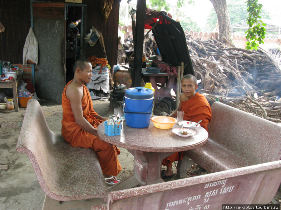 Обедают Баттамбанг, Камбоджа