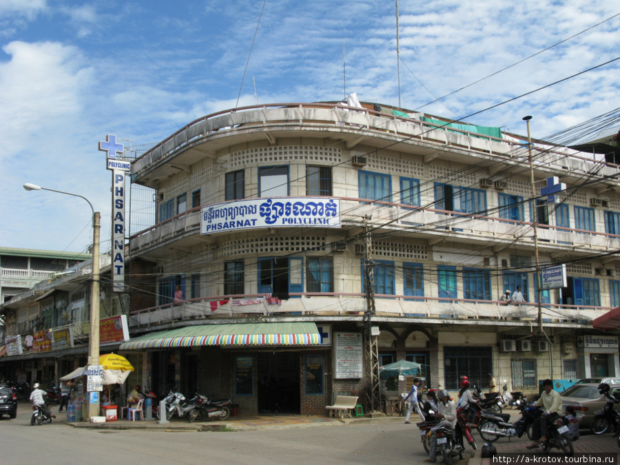 Камбоджийская глубинка и городок Баттамбанг Провинция Баттамбанг, Камбоджа