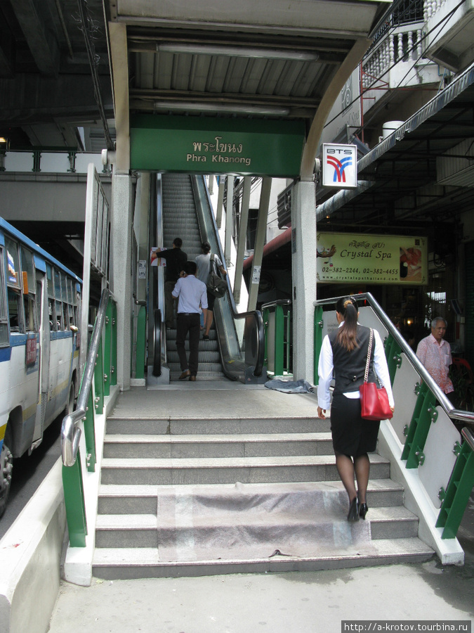 Вход на станцию Бангкок, Таиланд