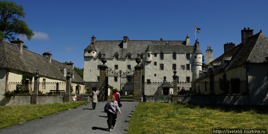 Замок Тракуэйр. Шотландия. (Час езды от Эдинбурга)