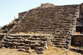 Пирамида в зоне археологических раскопок Какаштла