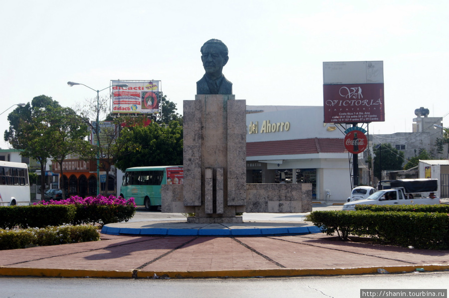Памятник в Кампече Кампече, Мексика