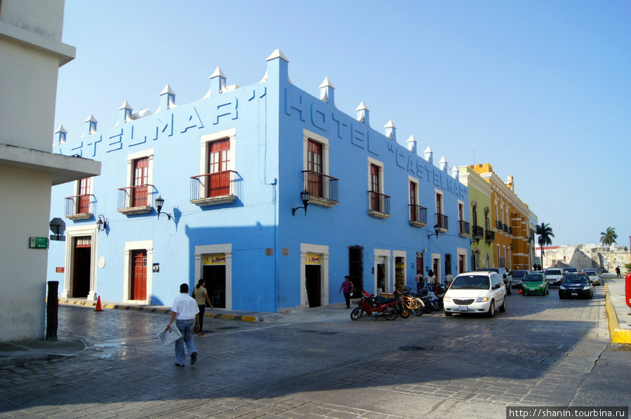 Синий дом Кампече, Мексика