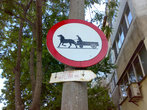 Часто встречается такой знак в городах Румынии