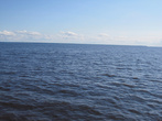 Вот оно — бескрайнее Рыбинское море!