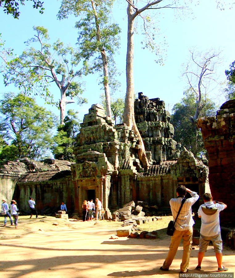 Архитектура Та Прома отличалась от архитектуры храмов более ранних периодов Ангкор (столица государства кхмеров), Камбоджа