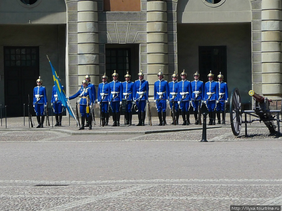 Выступление почетного караула Стокгольм, Швеция